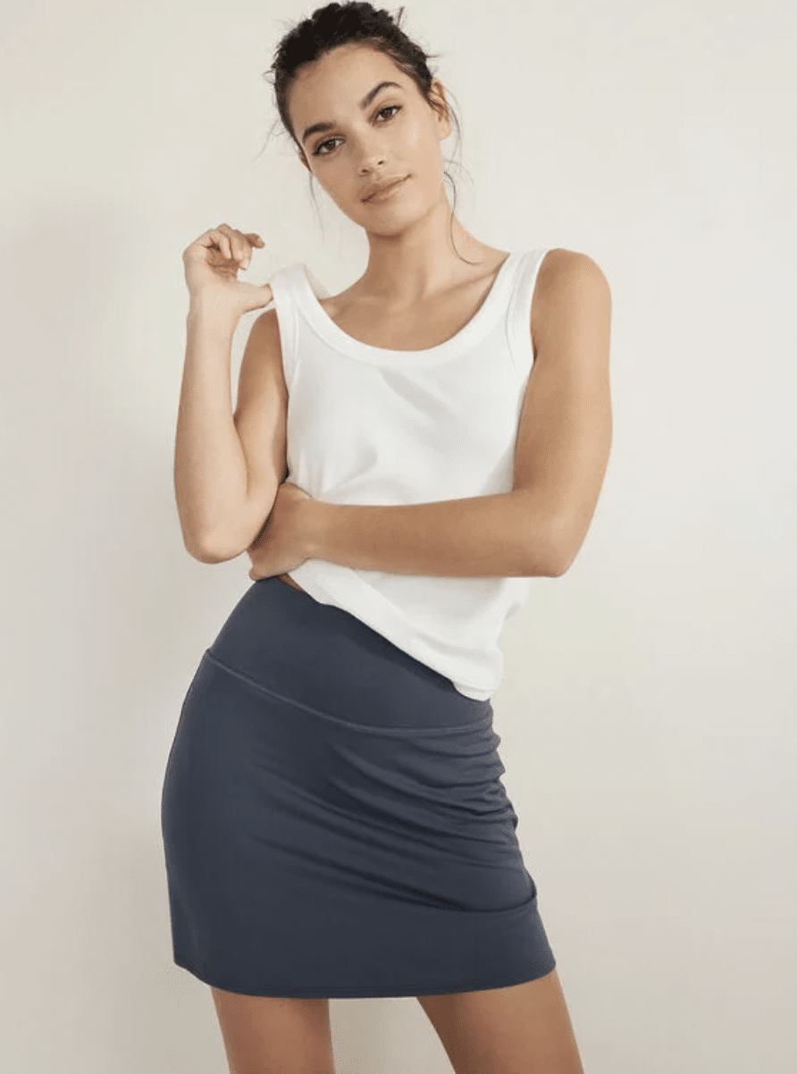 Spring Skorts For Women Over 50 50 is not old Tania Stephens fashion blogger sporty